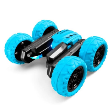 Трюковая машинка 360° RC Stunt Car переворачивающаяся на радиоуправлении голубая 1:12 (BY035-AV)