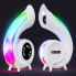 Многофункциональная Bluetooth-колонка с LED-дисплеем, будильником, часами и RGB-подсветкой Abyss G69 Pro Lyrics (G69PR-AV)