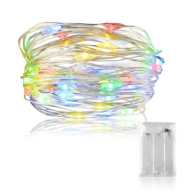 Светодиодная гирлянда на батарейках RD-302, 10 м, 100 LED, мультицвет (RD302-AV) Светодиодная гирлянда на батарейках RD-302, 10 м, 100 LED, мультицвет (RD302-AV)