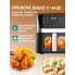 Аэрогриль Prime Kitchen AF1012DT 14 л с двойным нагревом и сенсорным управлением (AF1012DT-AV)