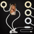 Держатель для телефона на прищепке с подсветкой Professional Live Stream USB (9239388-AV)