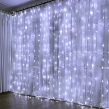 Гирлянда "Водопад" RD-081, 2×2 м, 240 LED, холодный белый, 8 режимов свечения (RD081-AV) Гирлянда "Водопад" RD-081, 2×2 м, 240 LED, холодный белый, 8 режимов свечения (RD081-AV)