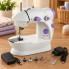 Портативная швейная машинка Mini Sewing SM202A, белая (SM202A-AV)