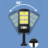 Уличный фонарь на столб с пультом на солнечной батарее Solar Light 6COB (6COB-AV)