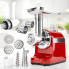 Электрическая мясорубка Rainberg RB-2270 3800 Вт красная 3 в 1 с соковыжималкой и овощерезкой (RB2270-AV)