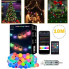 Умная гирлянда "Матовые шарики" SFK-03, 10 м, 50 LED, Bluetooth, USB, с пультом управления (SFK03-AV)