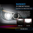 Комплект автомобильных LED ламп C6 H4 3800Lm 6000K с активным охлаждением (С6H4-AV)