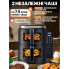 Аэрогриль двойной Prime Kitchen AF960AP 15 л с двумя независимыми камерами и цифровым управлением (AF960AP-AV)