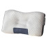 Ортопедическая прямоугольная подушка Pillow-01 48×74 см с поддержкой шеи и спины, бело-серая (PILL01-AV)