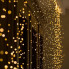 Гирлянда светодиодная 300LED штора-водопад 3х1.45м Arts Pine роса с капельками прозрачный провод Теплый белый (VK-2531)