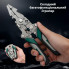 Многофункциональные плоскогубцы электрика: складные стрипперы для зачистки и обжима проводов (538612444-AV)