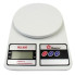 Весы кухонные Domotec MS-400 PRO электронные на батарейках Белый (VK-1305)