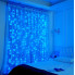 Гирлянда светодиодная Водопад 3x2 м 400 LED Arts Pine матовая лампа с прозрачным проводом Синий (VK-1638)