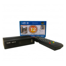 Тюнер цифровой T2 TV эфирный приемник MG 811-Pro TV Megogo YouTube Wi-Fi Черный (VK-7922)