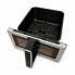 Аэрофритюрница Zepline ZP-00355 Silver Max Pro-3 2200 Вт 13 л из нержавеющей стали, с двумя нагревательными элементами и 20 программами (ZP00355-AV)