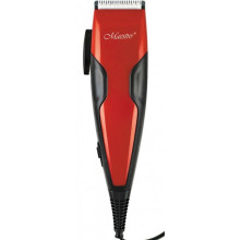 Машинка для стрижки волос Maestro MR650-C, 4 насадки, красный  (DR-000076723)
