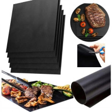 Гриль-коврик BBQ для барбекю с антипригарным покрытием 33 х 40 см для овощей, мяса и морепродуктов (BBQ3340-AV) Гриль-коврик BBQ для барбекю с антипригарным покрытием 33 х 40 см для овощей, мяса и морепродуктов (BBQ3340-AV)