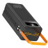 Павербанк TUGII-Y103 30000 mAh с фонариком, LED-дисплеем и встроенными кабелями Type-C и Lightning (TUGIIY103-AV)