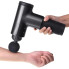 Портативный массажер для тела + 4 насадки, USB, Fascial Gun KH-320, черный (KH320-AV)