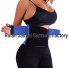 Пояс для похудения на липучке Hot Shapers Belt Power утягивающий 95 см, черно-синий (SHAP95-AV)