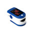 Пульсоксиметр на палец Midas Oximeter LK87i на батарейках OLED дисплей бело-синий (47892)