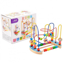 Деревянная игра MB Baby "Лабиринт" развивающая игрушка для малышей