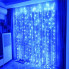 Гирлянда светодиодная Водопад 3x2 м 400 LED Arts Pine матовая лампа с прозрачным проводом Синий (VK-1638)