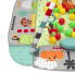 Игровой развивающий коврик LEAN Toys X-647 5 в 1 с шариками для детей (X647-AV)