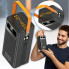 Павербанк TUGII-Y103 30000 mAh с фонариком, LED-дисплеем и встроенными кабелями Type-C и Lightning (TUGIIY103-AV)