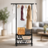 Напольная вешалка SINGLE-POLE SHOE RACK 107-2 с полками для обуви (RACK1072-AV)