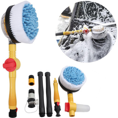 Вращающаяся щётка-насадка для шланга Water Blast Cleaner Roto Brush с резервуаром для моющего средства (G282844-AV)