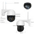 Уличная IP Wi-Fi PTZ-D4 камера видеонаблюдения, поворотная, IP66, 2 МП, бело-черная (PTZD4-AV)