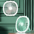 Портативный аккумуляторный вентилятор Breeze Silent Fan с кольцевой LED-подсветкой, беспроводной, 3 режима, USB Type-C (NAF33-AV)