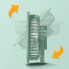 Портативный аккумуляторный вентилятор Breeze Silent Fan с кольцевой LED-подсветкой, беспроводной, 3 режима, USB Type-C (NAF33-AV)