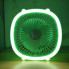 Портативный аккумуляторный вентилятор Breeze Silent Fan с кольцевой LED-подсветкой, беспроводной, 3 режима, USB Type-C (NAF33-AV)