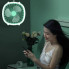 Портативный аккумуляторный вентилятор Breeze Silent Fan с кольцевой LED-подсветкой, беспроводной, 3 режима, USB Type-C (NAF33-AV)