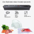 Домашний вакууматор для продуктов BITEK BT-410Y, кухонный вакуумный упаковщик, чёрный (BT410Y-AV)