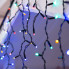 Светодиодная гирлянда Бахрома Дождик 7 м 320 LED Arts Pine черный провод коническая лампа Мульти (VK-3970)