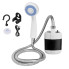 Портативный кемпинговый душ с помпой на аккумуляторе USB Travel Shower 2200 мАч (UTS641-AV)