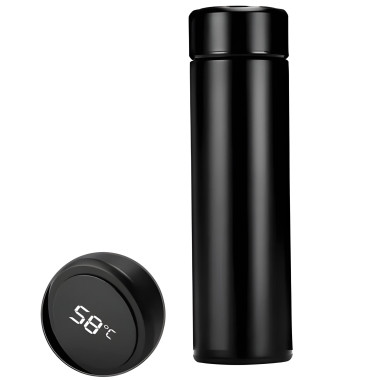 Термос T-BOTTLE 919 500 мл с LCD-индикатором температуры и ситечком (N135-AV)