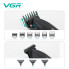 Набор для стрижки VGR V-640 S3 BLACK 3 в 1 — машинка для стрижки, триммер и электробритва (VGRV640S3-AV)