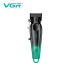 Аккумуляторная машинка для стрижки VGR V-662 GREEN — 6 насадок, LED-дисплей (VGRV662Green-AV)