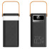 Павербанк TUGII-Y103 30000 mAh с фонариком, LED-дисплеем и встроенными кабелями Type-C и Lightning (TUGIIY103-AV)