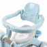 Голубой трехколёсный велосипед Baby Carriage 588 с родительской ручкой и корзиной 2в1 (BlueCarriage588-AV)