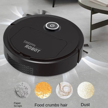 Робот-пылесос 3в1 SWEEPING ROBOT 521-2345, черный (SW2345-AV)