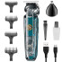 Беспроводная машинка для стрижки VGR V-949, 5 насадок, USB, синяя (VGRV949-AV)