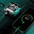 Беспроводные наушники Bluetooth M25 с кейсом и встроенным PowerBank, черные, с дисплеем (M25-AV)