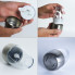 Уличная LED-свеча на солнечной батарее 6 шт. SL-060, серебряная (SL060-AV)