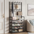 Универсальная вешалка для одежды New Simple Floor Clothes Rack 60 × 30 × 151 см, черная (7095930293-AV)