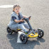 Детский складной электромобиль Go-Kart на аккумуляторе, желтый (HL-B6yell-AV)